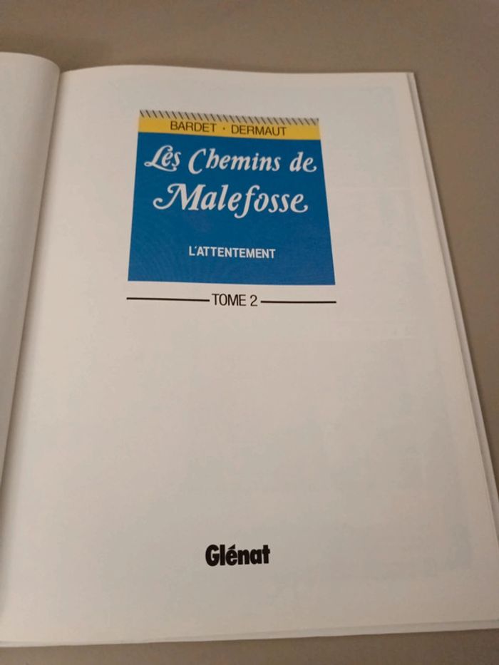 BD les chemins de malfosse tome 2 l'attentement - photo numéro 5