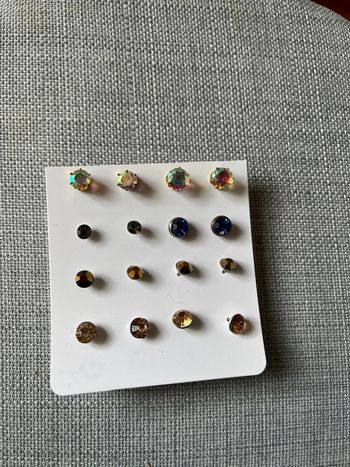 Lot de boucle d’oreille