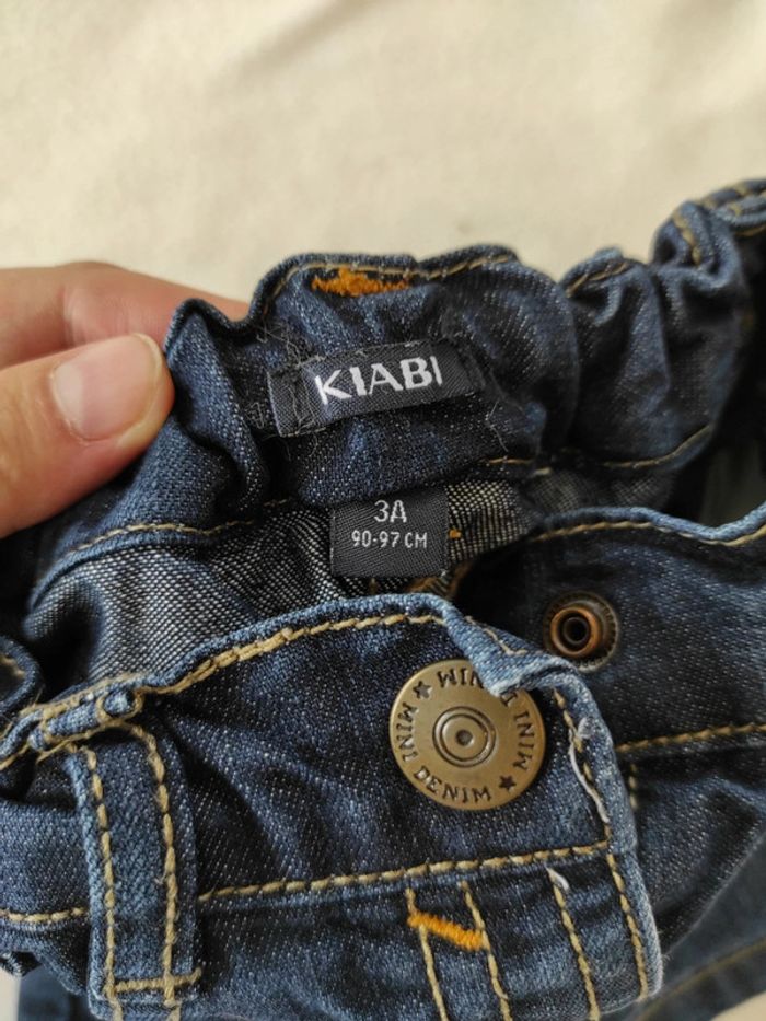 Jupe en jeans et t-shirt 3 ans - photo numéro 8