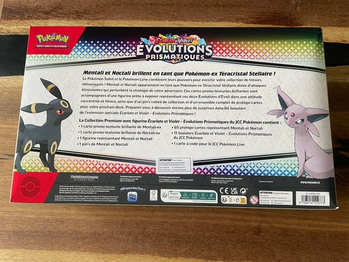 Pokémon - Coffret Collection Premium Figurine EV8.5 : Évolutions Prismatiques - photo numéro 2