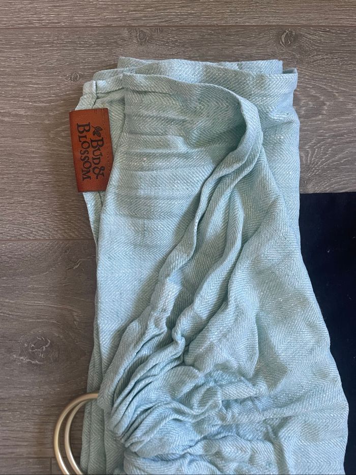 Portage sling ringsling de la marque Bud&Blossom  100% lin - photo numéro 3