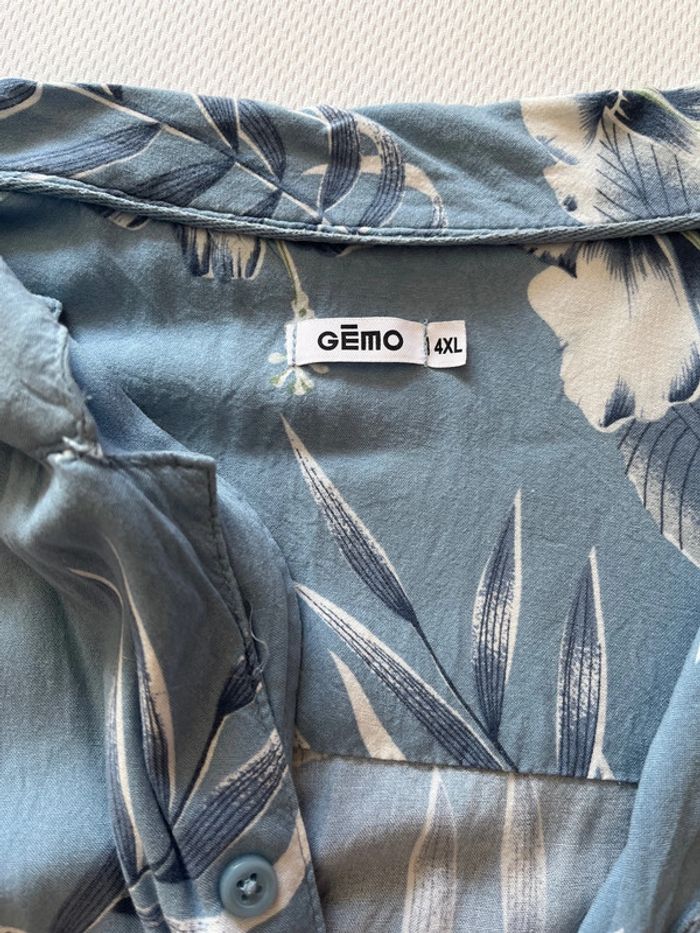 Chemise fleurie Gemo 4XL - photo numéro 4