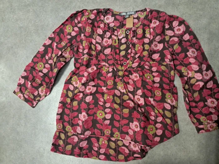 chemise blouse tunique fille 4 ans