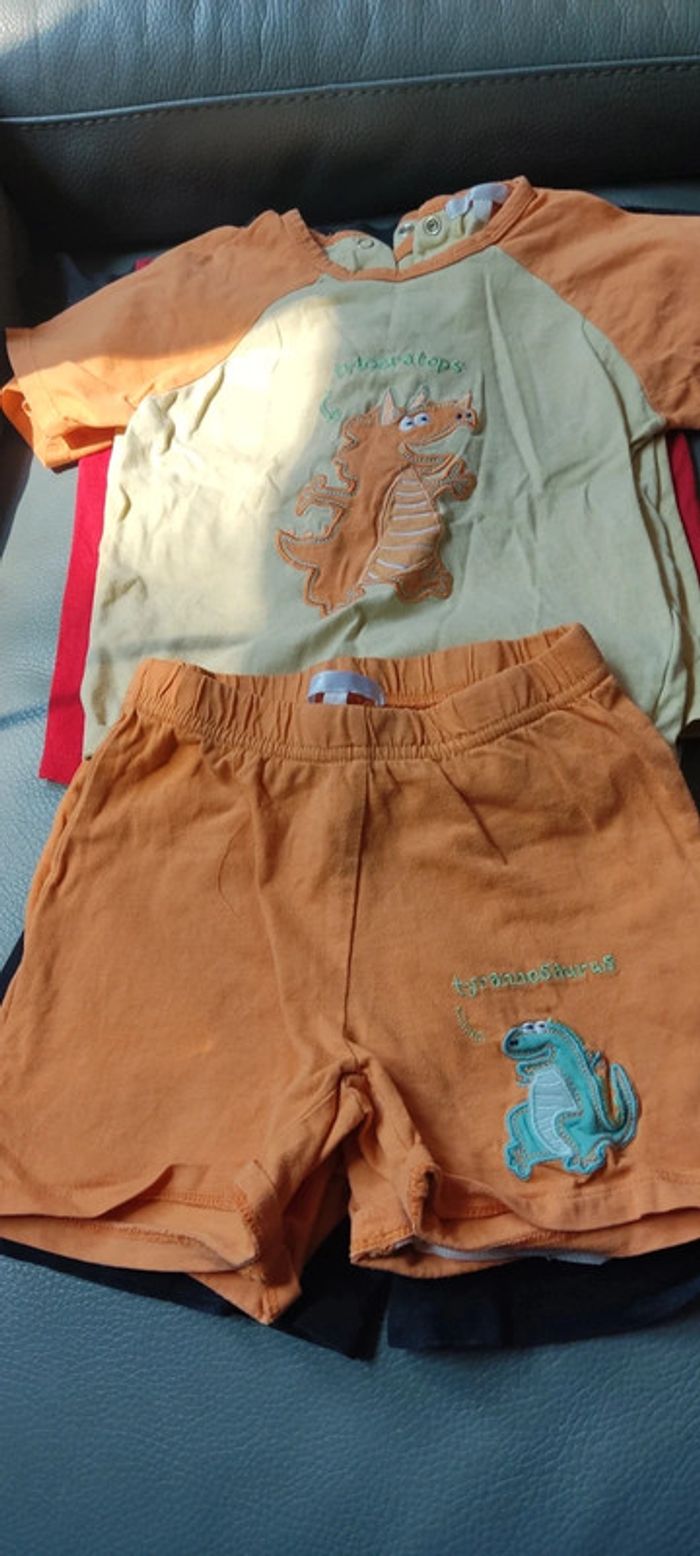 Lot 9 pyjamas été 3 ans garçon - photo numéro 7