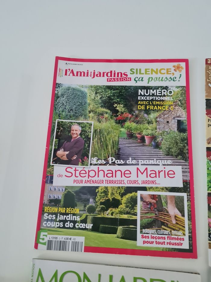 Lot de magazines de jardinage - photo numéro 2