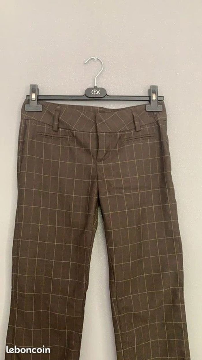 Pantalon à carreaux DDP T36 - photo numéro 2