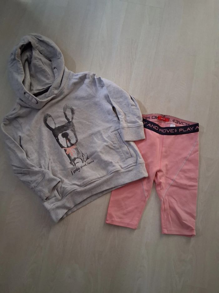 Pull et leggings 3ans - photo numéro 4