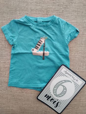 Tee shirt 6 mois