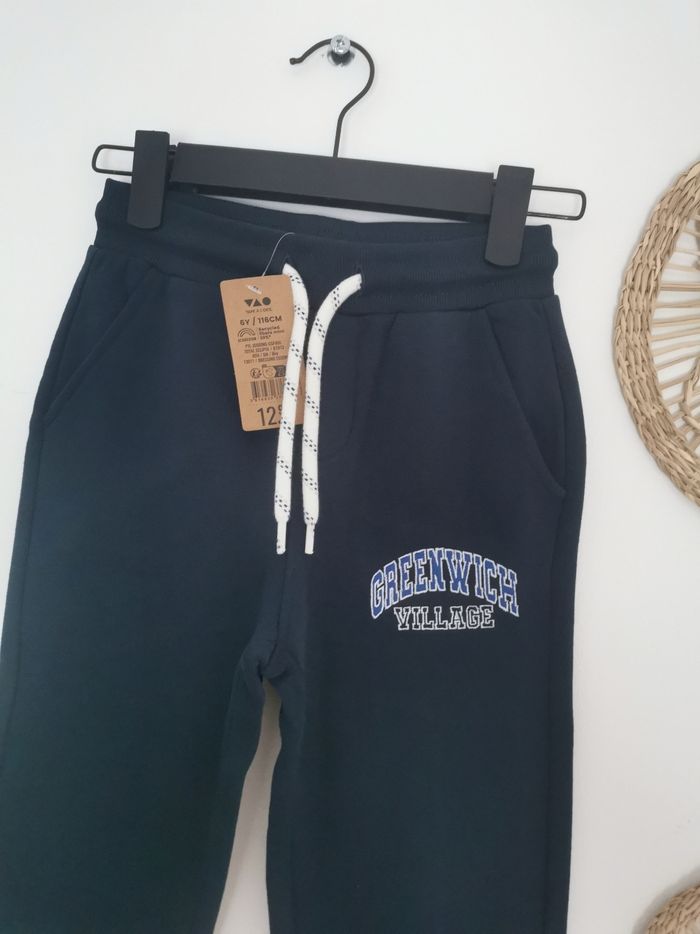 Pantalon de jogging bleu marine Tape à l'œil 6 Ans - photo numéro 3