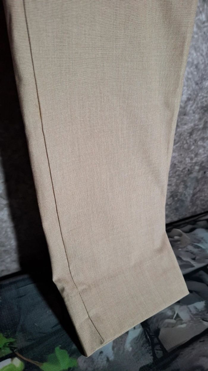 Pantalon beige Zara - photo numéro 4