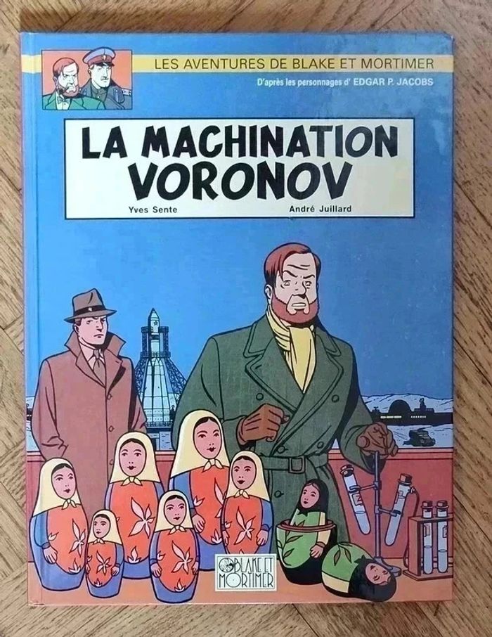 Neuf BD - La machination Voronov - les aventures de Blake et Mortimer