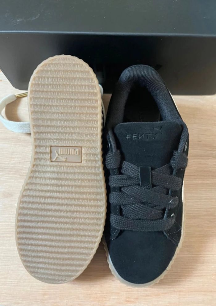 Puma X Fenty Creeper Black White 35 - photo numéro 2