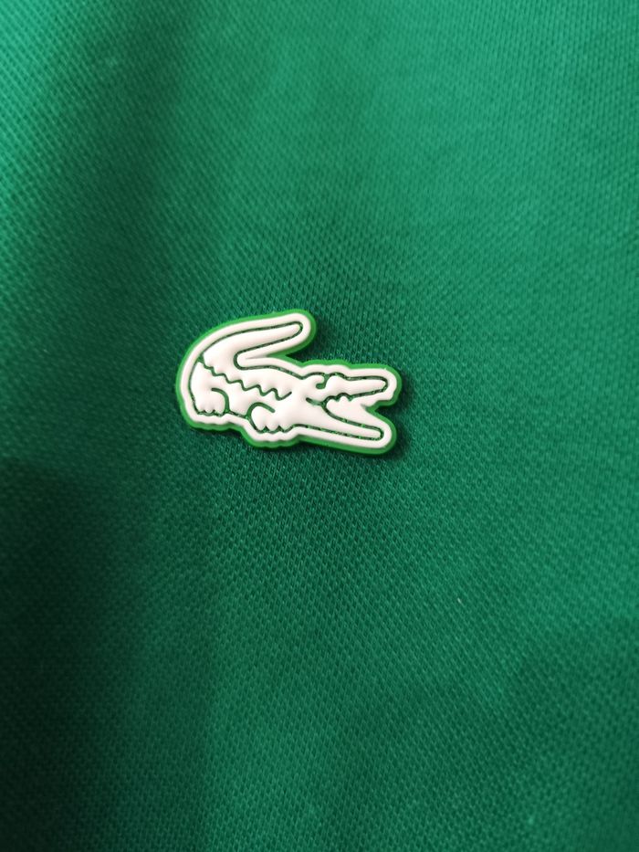 Polo Lacoste vert ✅ - photo numéro 3