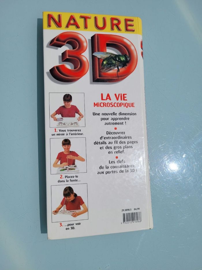 Superbe livre Nature en 3D 🪰 La vie microscopique 🪲 - photo numéro 9
