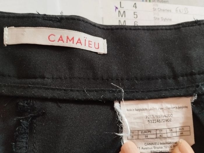 🖤 Camaieu - Short de ville - Noir - Taille 38 🖤 - photo numéro 4