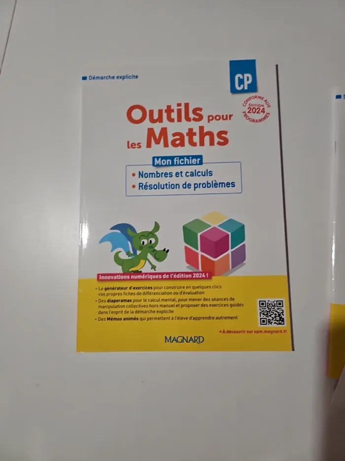 Lot fichiers Outils pour les maths CP - photo numéro 2