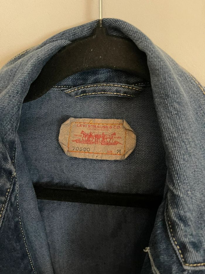 Veste en jean Lévis vintage - photo numéro 2