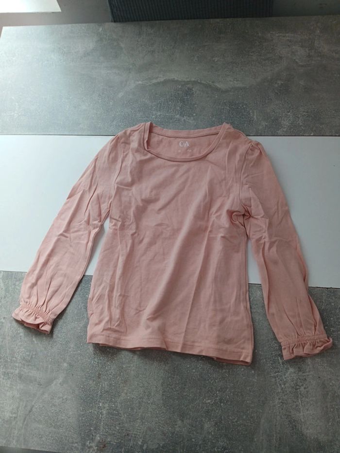 Haut manches longues fille c&a