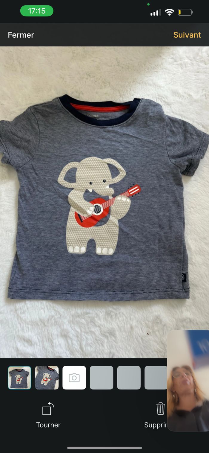 T-shirt bébé zara
