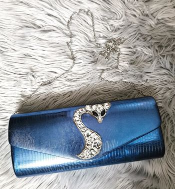 Pochette bleu marine