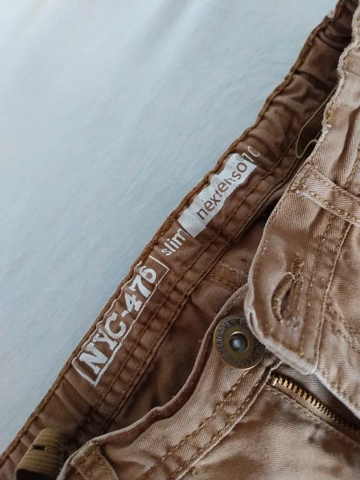 Pantalon léger camel - photo numéro 2