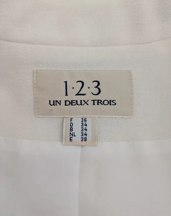 Veste chemise vintage - 123 - taille 36 - photo numéro 5