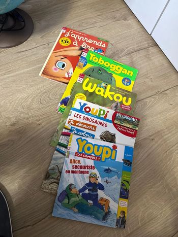 Lot de 5 magazines enfant