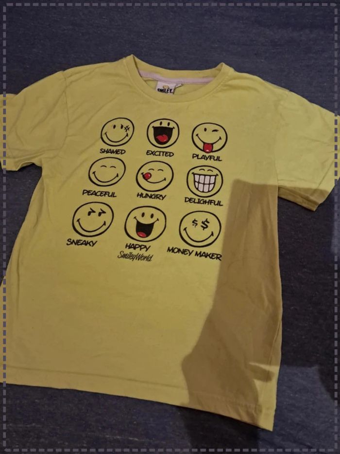 T-shirt Smiley 10ans