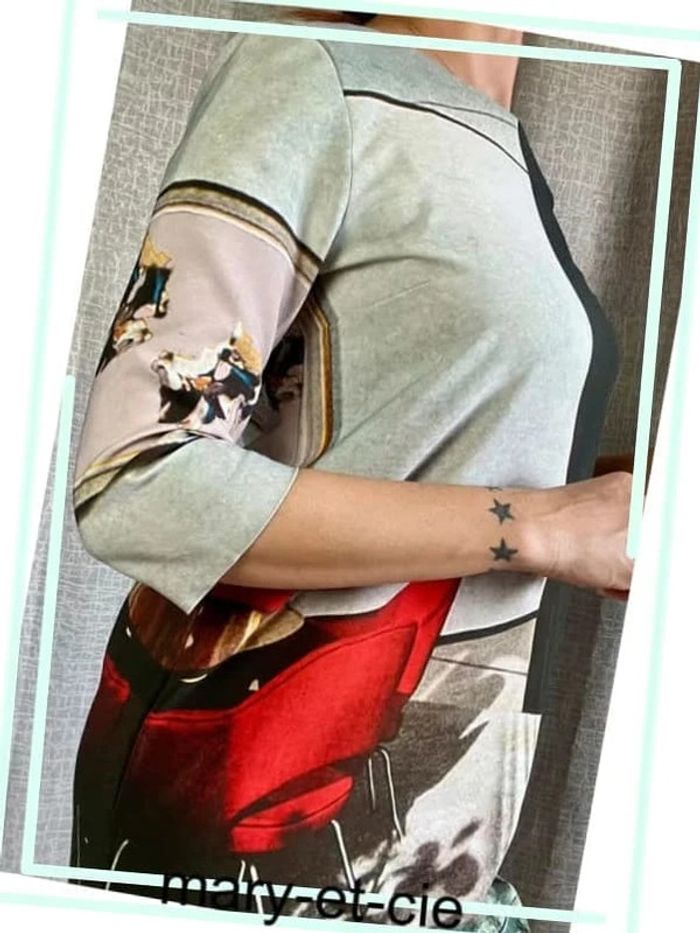 Robe manches 3/4 cop’copine taille 38 - photo numéro 6