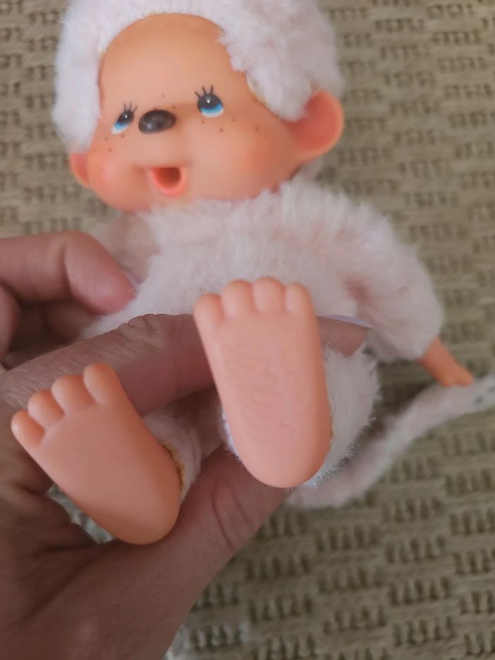 Peluche kiki rose pâle vintage - photo numéro 8