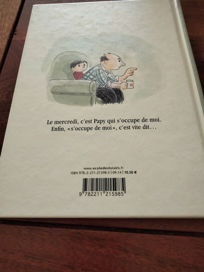 Livre intitulé c'est papy qui choisit pastel école des loisirs - photo numéro 6
