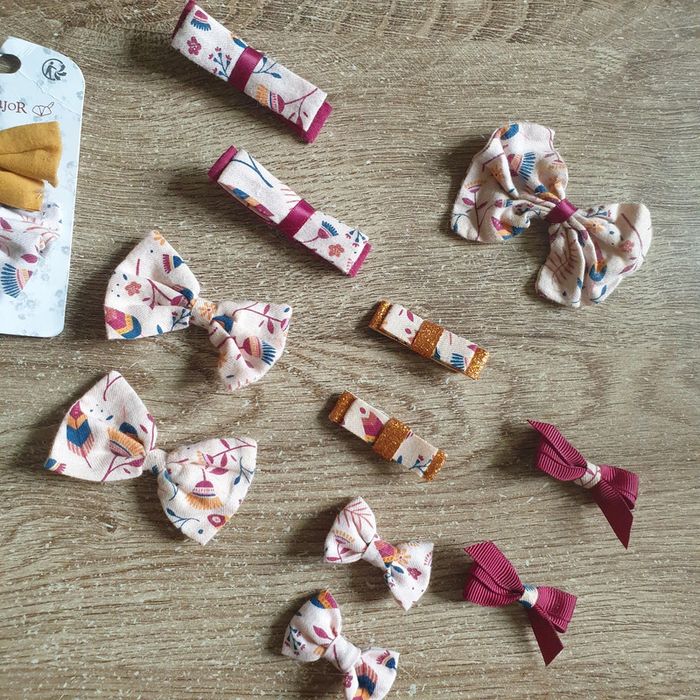 🩷 Lot 15 barettes Thème Le courage des indiens Sergent Major #emyfleury_accessoirescheveux - photo numéro 2