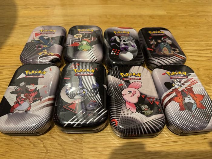 Pokémon lot complet mini tin 10.5 scellé - photo numéro 2