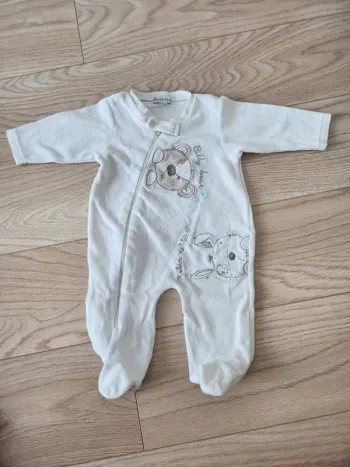 Pyjama en coton 0-3 mois