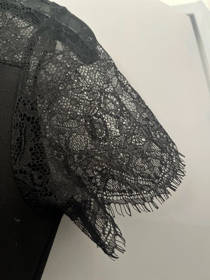 Robe noire dentelle Taille M - photo numéro 4