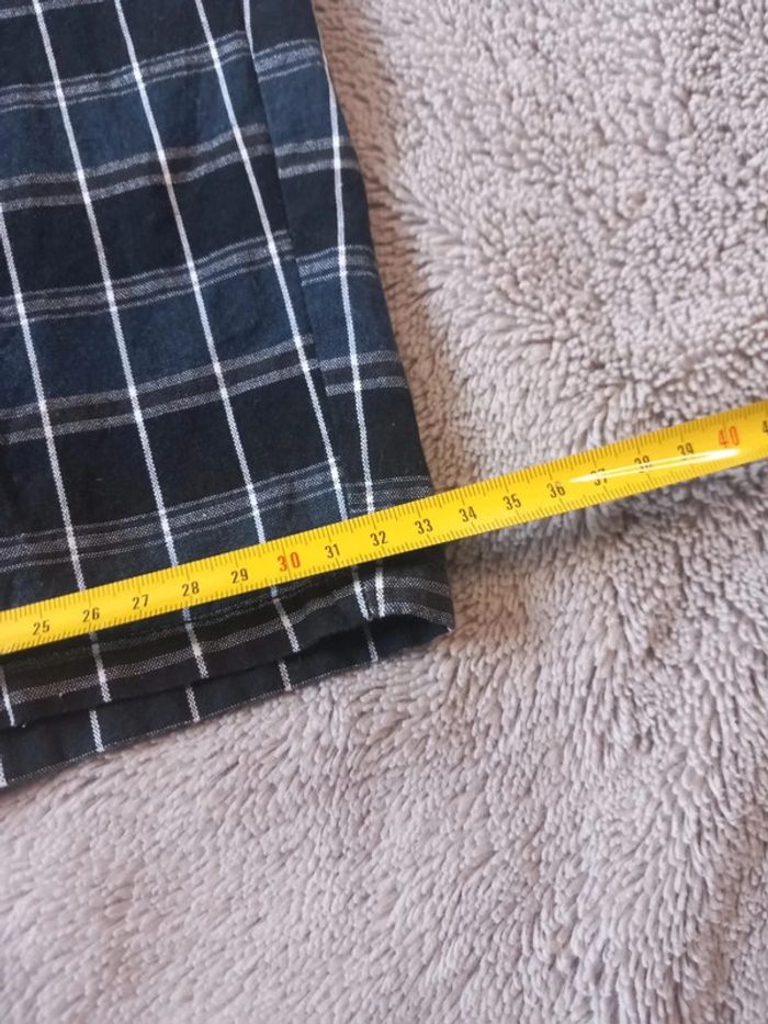 Short Oversized Dickies Vintage Bleu à carreaux (N°18) - photo numéro 4