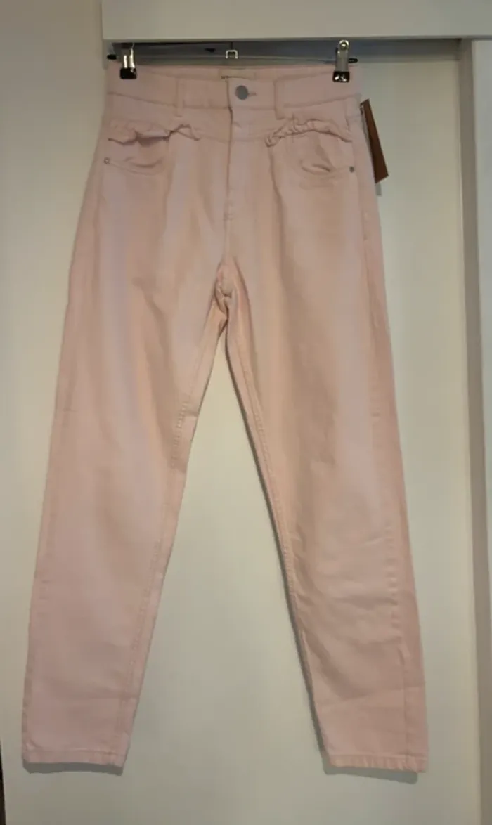 Jean rose mom Reserved neuf - T36 - photo numéro 2