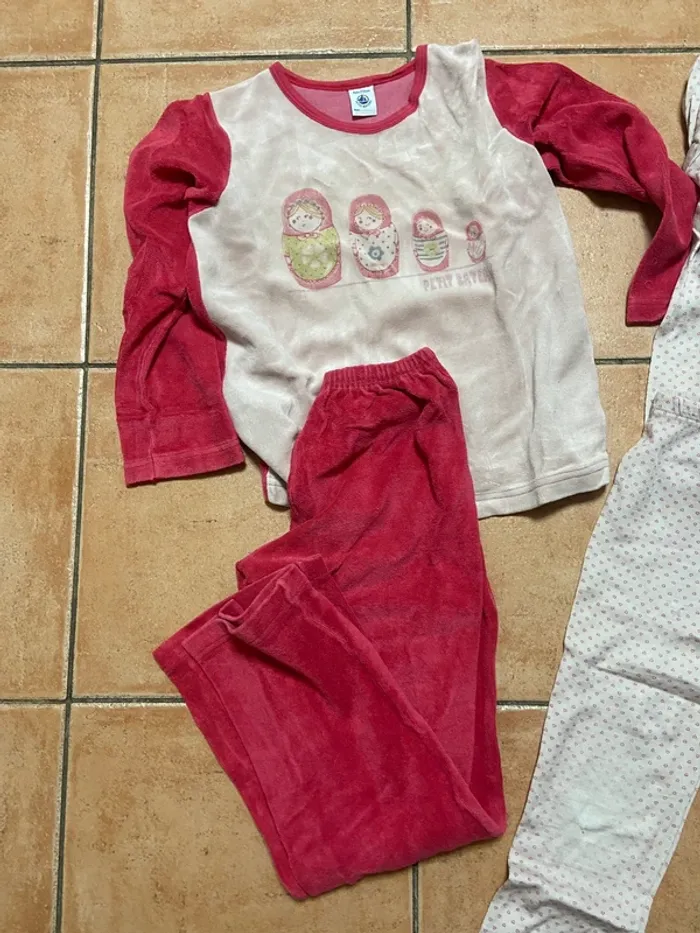 Lot 5 pièces pyjama petit bateau - photo numéro 5