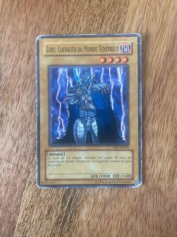Carte Yu-Gi-Oh! Zure, chevalier du monde ténébreux EEN-FR001
