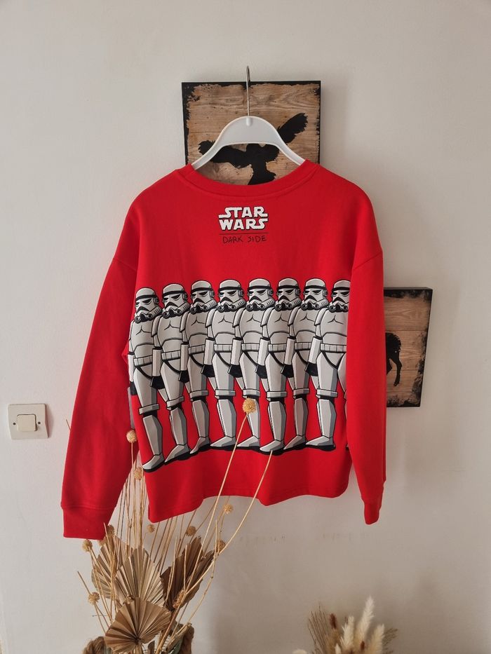 Sweat rouge Star Wars - photo numéro 2