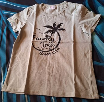 Tee-shirt manches courtes Family Trip 6-7:ans