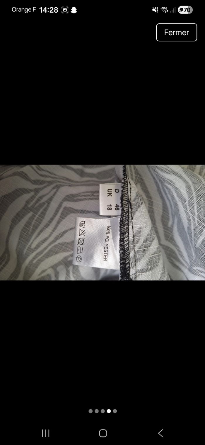 Chemise manche 3/4 - photo numéro 4