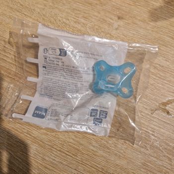 Tétine mam confort bleu 0m+