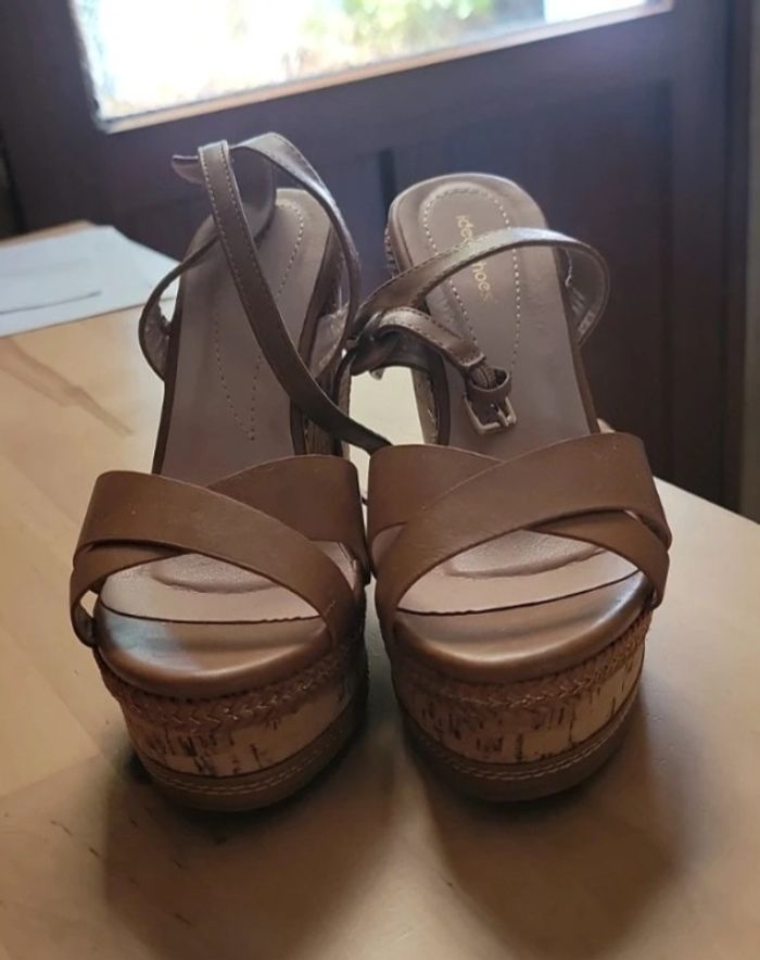 Talons compensés Camel - photo numéro 2