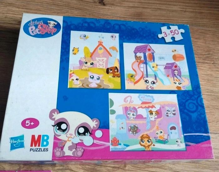 🐶lot de 4 puzzles 50 pièces littlest pet shop🐶 - photo numéro 8
