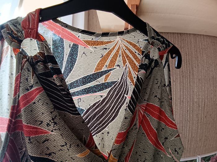 Robe imprimée feuillage - photo numéro 2