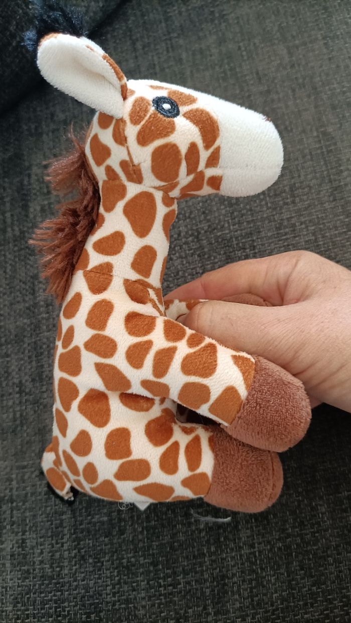 Peluche girafe zappi co - photo numéro 3