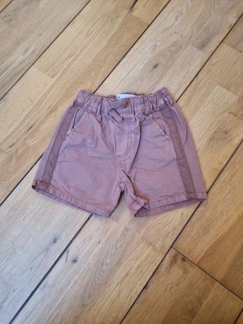 Short zara vieux rose