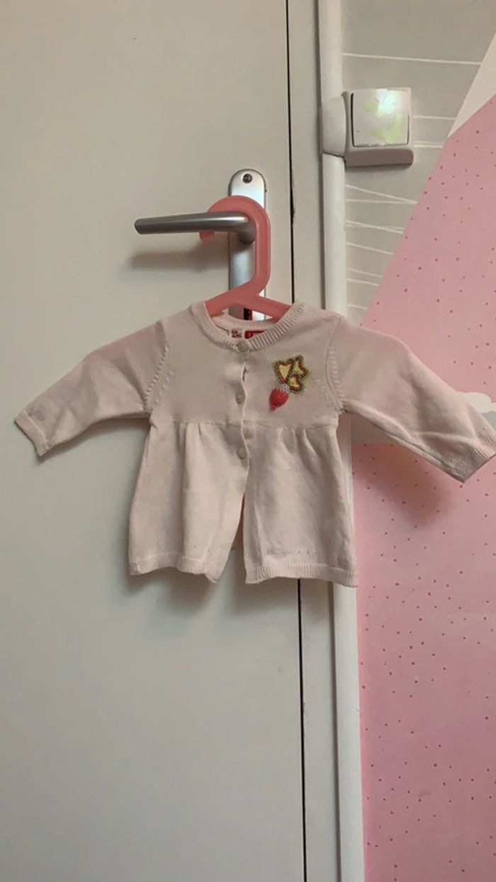 Gilet Printemps/Été Du Pareil Au Même Rose 1M