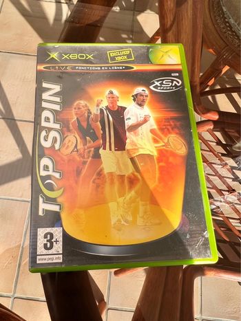 Jeu Top spin Xbox